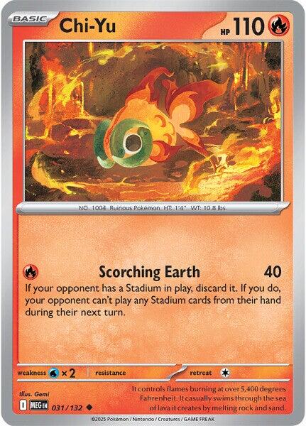 Chi-Yu (031/132) [Mega Evolutions: Base Set] | Exor Games Bridgewater