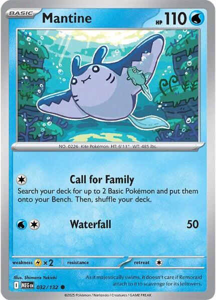 Mantine (032/132) [Mega Evolutions: Base Set] | Exor Games Bridgewater