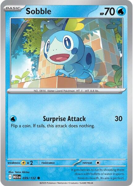 Sobble (039/132) [Mega Evolutions: Base Set] | Exor Games Bridgewater