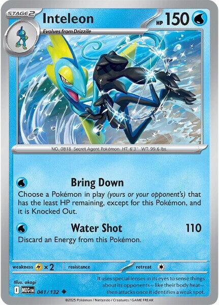 Inteleon (041/132) [Mega Evolution: Base Set] | Exor Games Bridgewater