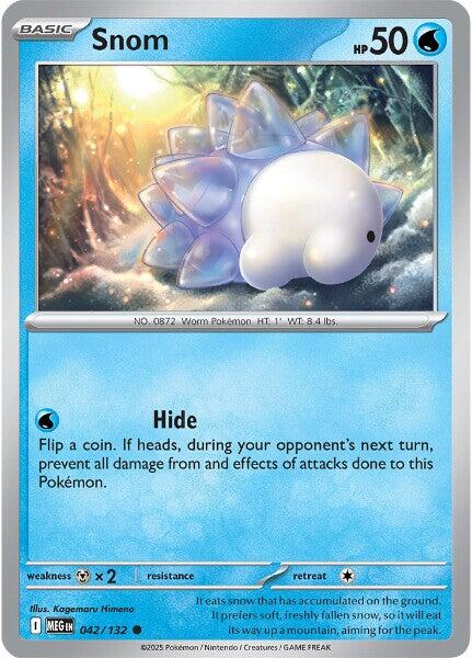 Snom (042/132) [Mega Evolutions: Base Set] | Exor Games Bridgewater