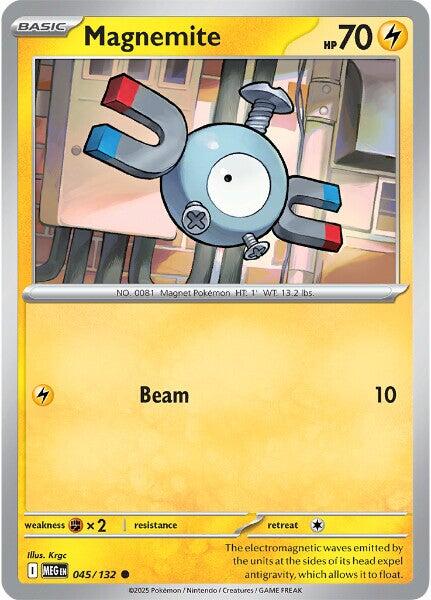 Magnemite (045/132) [Mega Evolution: Base Set] | Exor Games Bridgewater