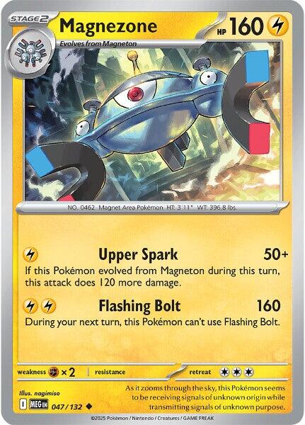 Magnezone (047/132) [Mega Evolutions: Base Set] | Exor Games Bridgewater
