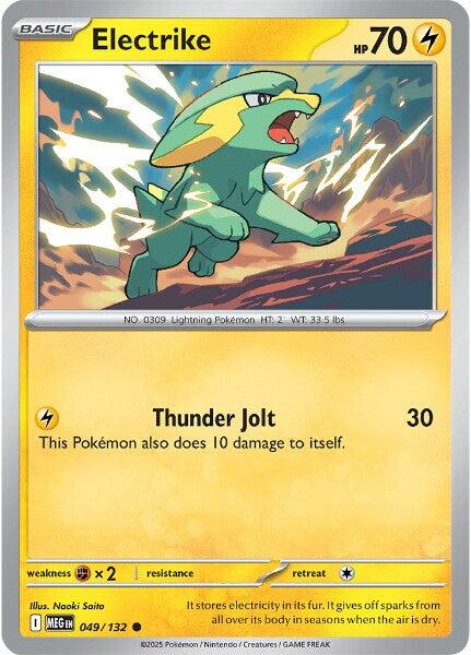 Electrike (049/132) [Mega Evolution: Base Set] | Exor Games Bridgewater