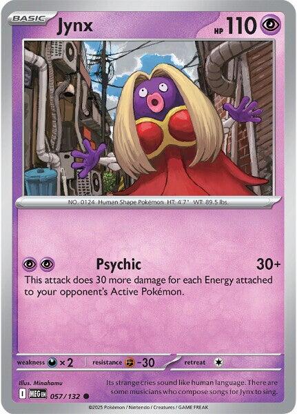 Jynx (057/132) [Mega Evolutions: Base Set] | Exor Games Bridgewater