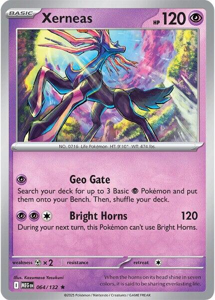 Xerneas (064/132) [Mega Evolutions: Base Set] | Exor Games Bridgewater
