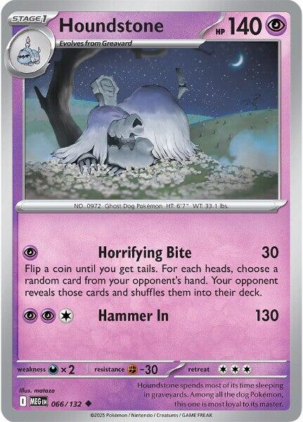 Houndstone (066/132) [Mega Evolutions: Base Set] | Exor Games Bridgewater