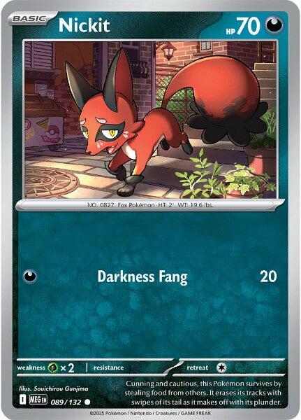 Nickit (089/132) [Mega Evolutions: Base Set] | Exor Games Bridgewater