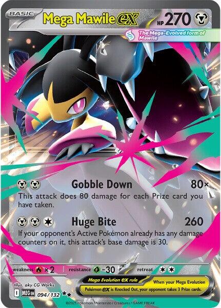 Mega Mawile ex (094/132) [Mega Evolutions: Base Set] | Exor Games Bridgewater