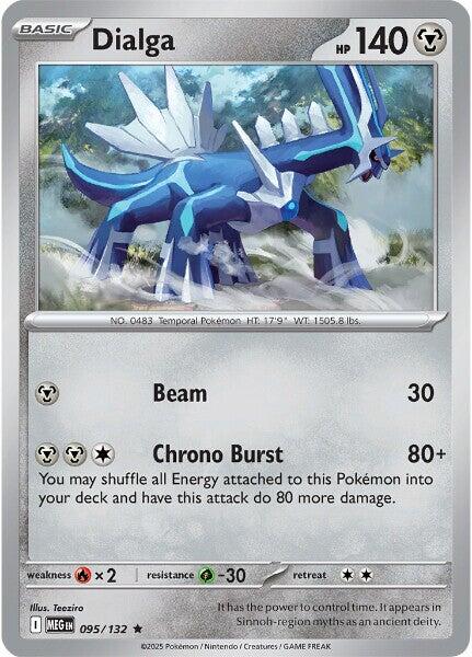 Dialga (095/132) [Mega Evolution: Base Set] | Exor Games Bridgewater