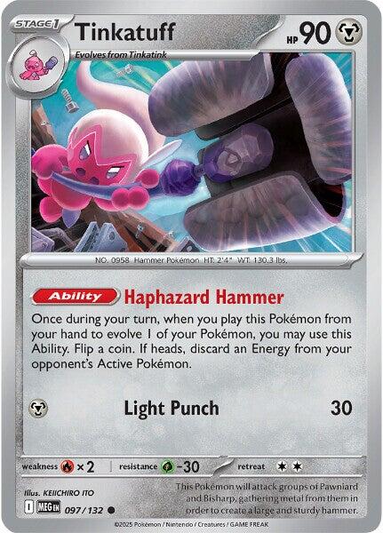 Tinkatuff (097/132) [Mega Evolutions: Base Set] | Exor Games Bridgewater