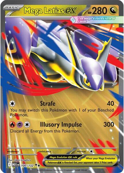 Mega Latias ex (100/132) [Mega Evolutions: Base Set] | Exor Games Bridgewater