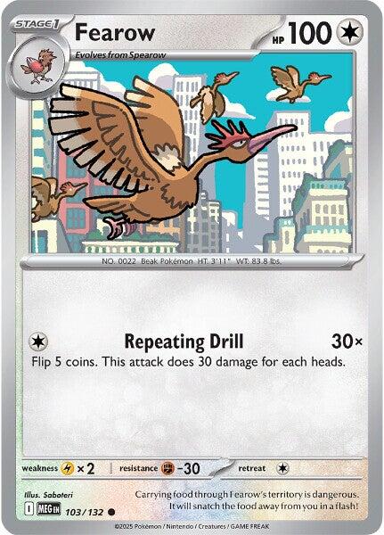 Fearow (103/132) [Mega Evolutions: Base Set] | Exor Games Bridgewater