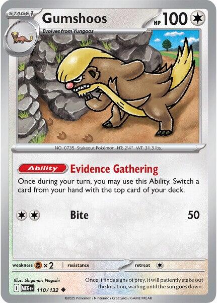 Gumshoos (110/132) [Mega Evolutions: Base Set] | Exor Games Bridgewater