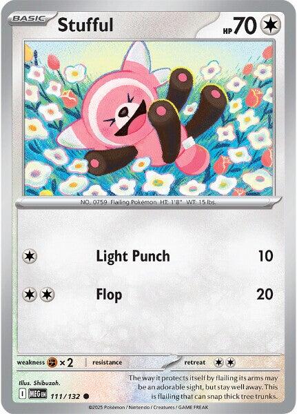 Stufful (111/132) [Mega Evolutions: Base Set] | Exor Games Bridgewater