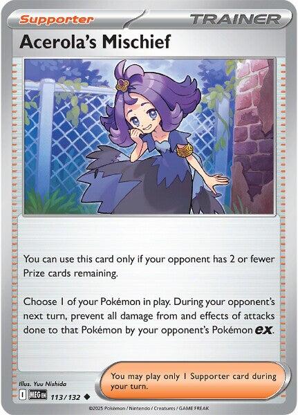 Acerola's Mischief (113/132) [Mega Evolutions: Base Set] | Exor Games Bridgewater