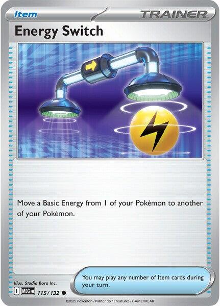 Energy Switch (115/132) [Mega Evolutions: Base Set] | Exor Games Bridgewater