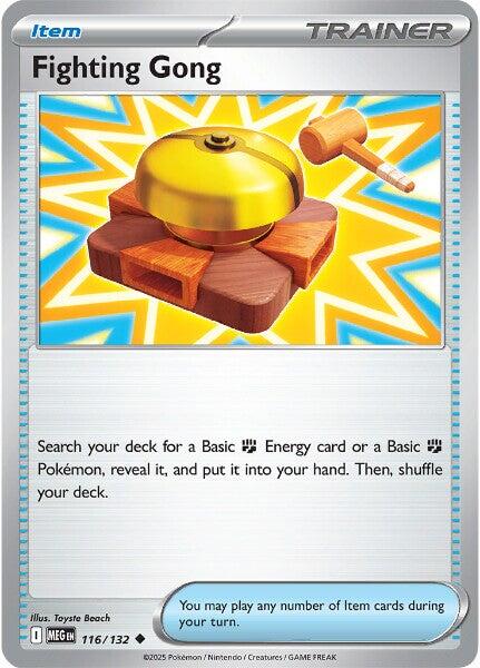 Fighting Gong (116/132) [Mega Evolutions: Base Set] | Exor Games Bridgewater