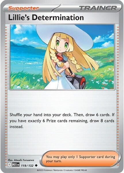 Lillie's Determination (119/132) [Mega Evolution: Base Set] | Exor Games Bridgewater