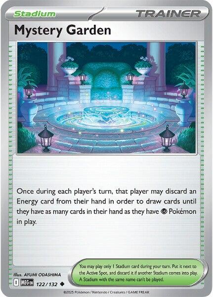 Mystery Garden (122/132) [Mega Evolutions: Base Set] | Exor Games Bridgewater