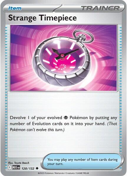 Strange Timepiece (128/132) [Mega Evolution: Base Set] | Exor Games Bridgewater
