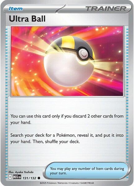Ultra Ball (131/132) [Mega Evolution: Base Set] | Exor Games Bridgewater