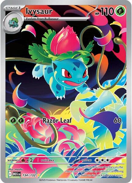 Ivysaur (134/132) [Mega Evolution: Base Set] | Exor Games Bridgewater