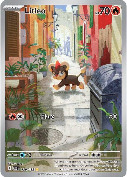 Litleo (139/132) [Mega Evolutions: Base Set] | Exor Games Bridgewater