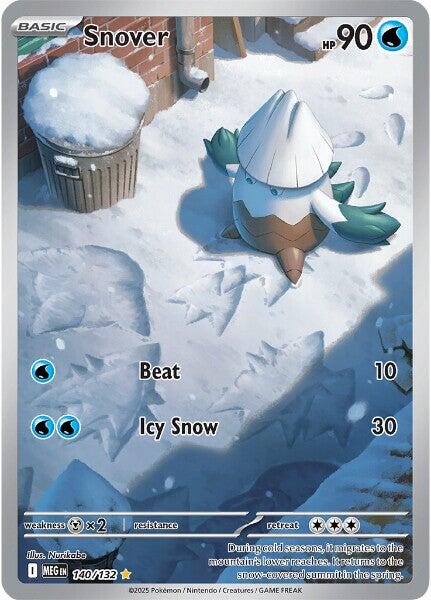 Snover (140/132) [Mega Evolution: Base Set] | Exor Games Bridgewater