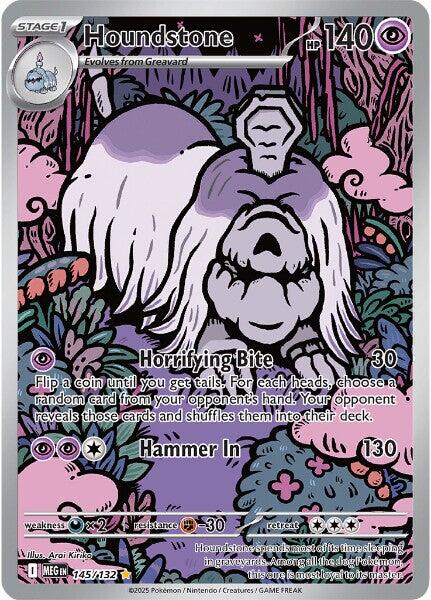 Houndstone (145/132) [Mega Evolutions: Base Set] | Exor Games Bridgewater
