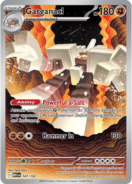 Garganacl (147/132) [Mega Evolutions: Base Set] | Exor Games Bridgewater