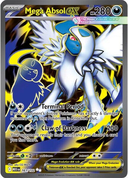 Mega Absol ex (161/132) [Mega Evolutions: Base Set] | Exor Games Bridgewater