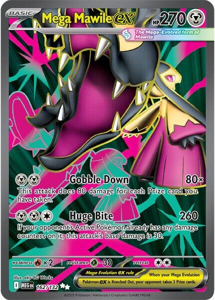 Mega Mawile ex (162/132) [Mega Evolutions: Base Set] | Exor Games Bridgewater