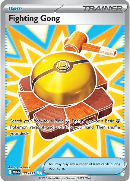 Fighting Gong (168/132) [Mega Evolutions: Base Set] | Exor Games Bridgewater