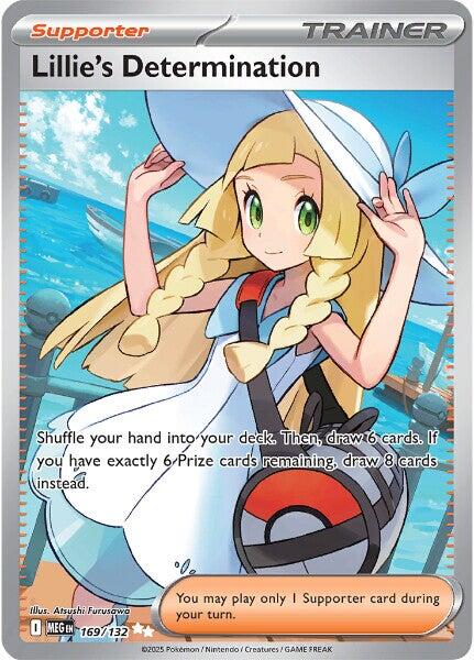Lillie's Determination (169/132) [Mega Evolutions: Base Set] | Exor Games Bridgewater