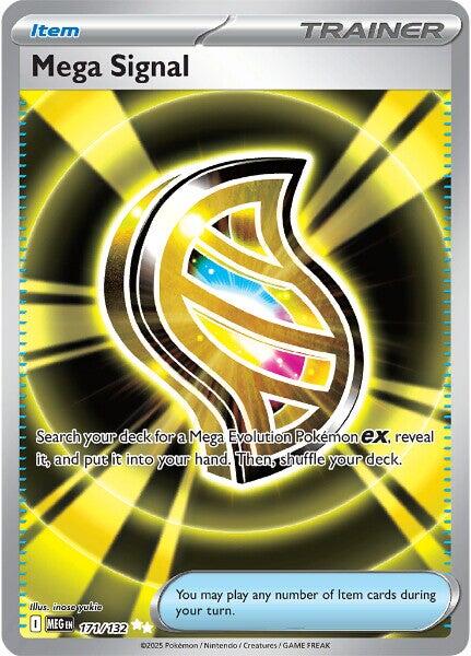 Mega Signal (171/132) [Mega Evolutions: Base Set] | Exor Games Bridgewater