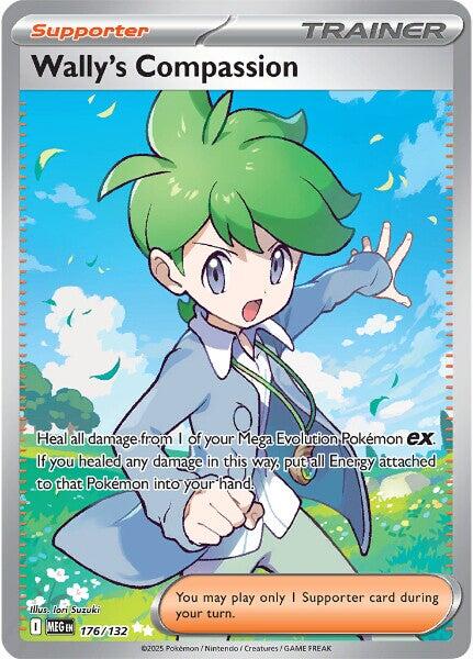 Wally's Compassion (176/132) [Mega Evolutions: Base Set] | Exor Games Bridgewater