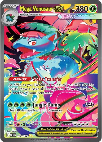 Mega Venusaur ex (177/132) [Mega Evolution: Base Set] | Exor Games Bridgewater