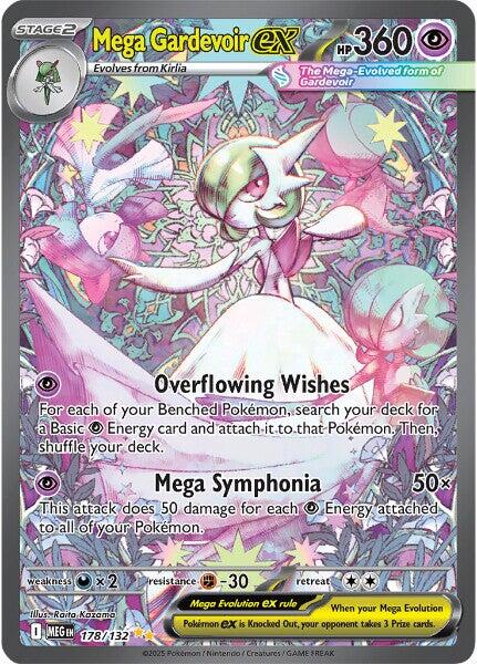 Mega Gardevoir ex (178/132) [Mega Evolutions: Base Set] | Exor Games Bridgewater