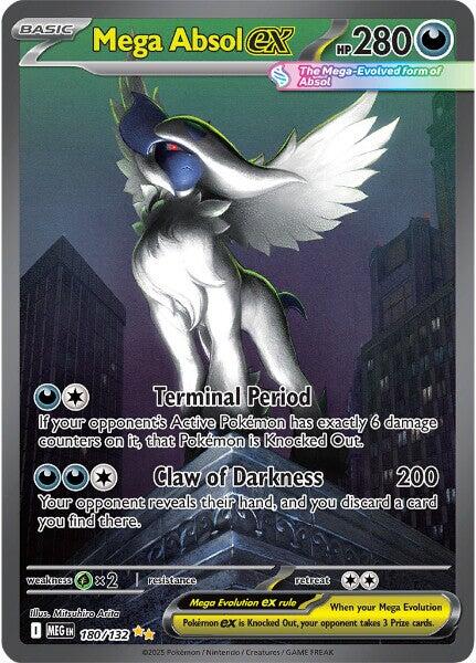 Mega Absol ex (180/132) [Mega Evolutions: Base Set] | Exor Games Bridgewater