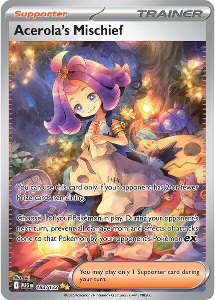 Acerola's Mischief (183/132) [Mega Evolutions: Base Set] | Exor Games Bridgewater