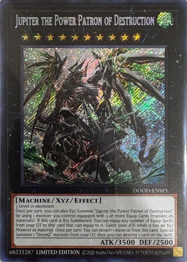 Jupiter the Power Patron of Destruction (SR) [DOOD-ENSP1] Ultra Rare | Exor Games Bridgewater