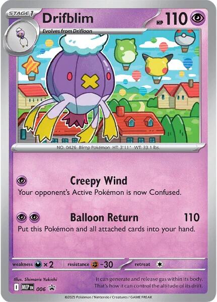 Drifblim (006) [Mega Evolutions Promo] | Exor Games Bridgewater