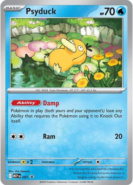 Psyduck (007) [Mega Evolutions Promo] | Exor Games Bridgewater