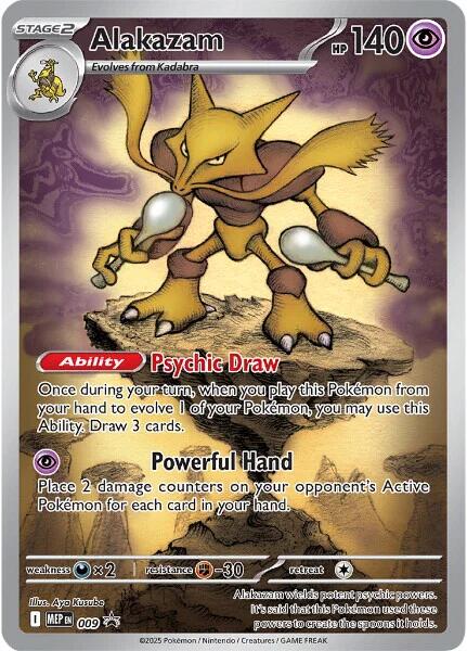 Alakazam (009) [Mega Evolutions Promo] | Exor Games Bridgewater