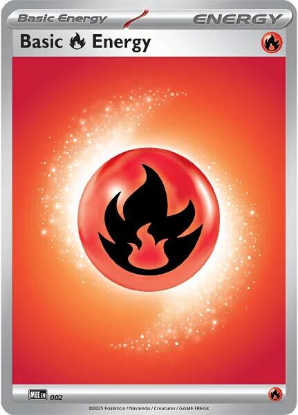 Basic Fire Energy - 002 [Mega Evolution Energies] | Exor Games Bridgewater
