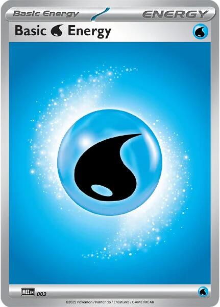 Basic Water Energy - 003 [Mega Evolution Energies] | Exor Games Bridgewater
