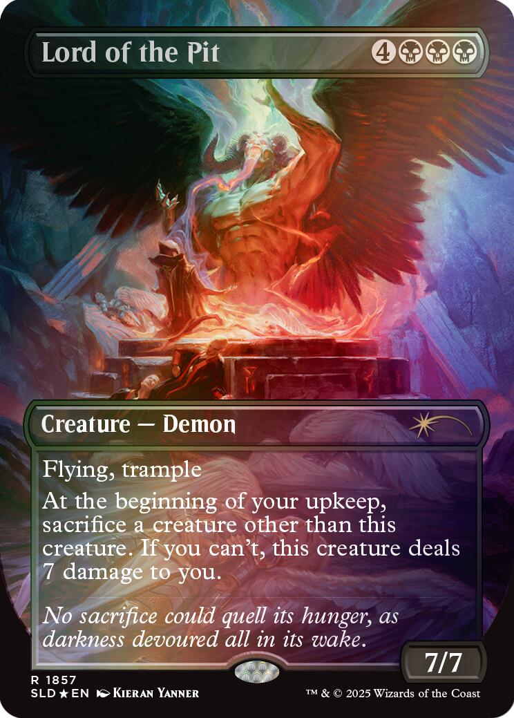 Lord of the Pit (Rainbow Foil) [Secret Lair Drop Series] | Exor Games Bridgewater