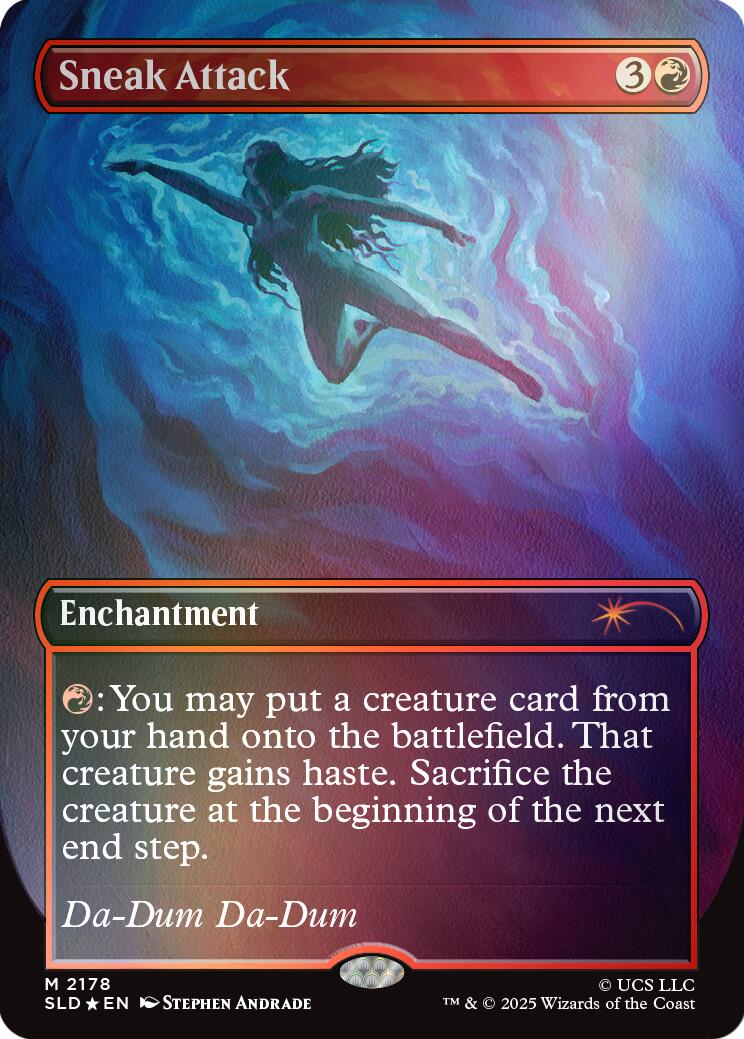 Sneak Attack (Rainbow Foil) [Secret Lair Drop Series] | Exor Games Bridgewater