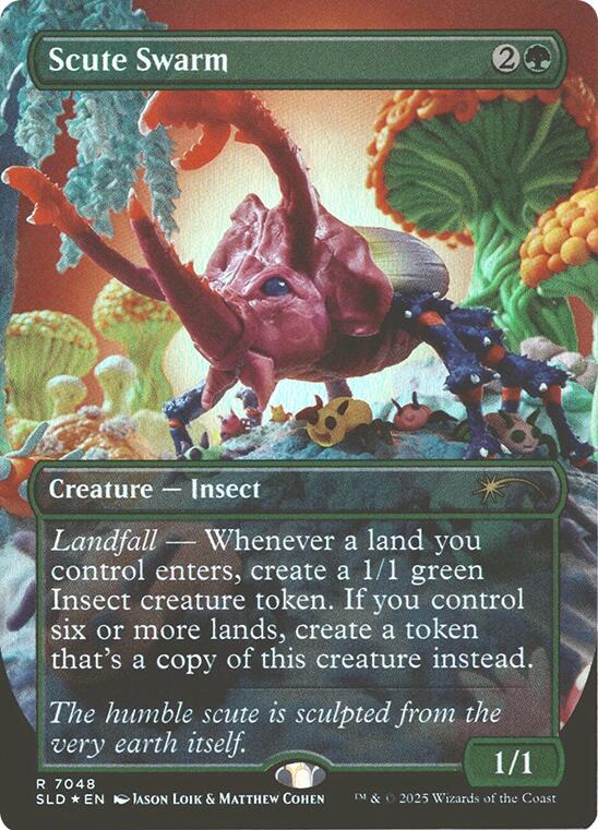Scute Swarm (Rainbow Foil) [Secret Lair Drop Series] | Exor Games Bridgewater